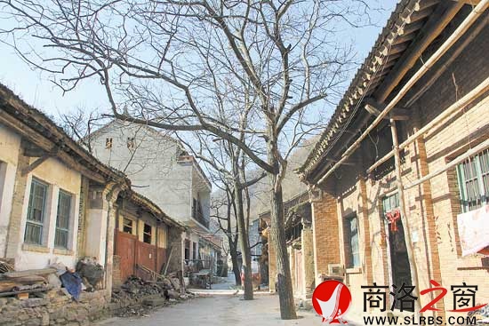 古老的街道，已沒有了昔日的熱鬧。